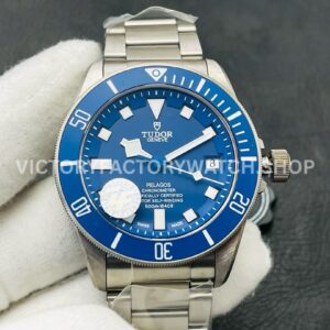 ZF Factory Tudor Pelagos M25600TB-000142mm Full Titanium Blue Ceramic Bezel Blue Dial (9) ZF Factory Tudor Pelagos M25600TB-0001 blue dial