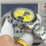 3CF Factory Tudor Black Bay Chrono M79310N-0001 41mm Full Steel Yellow Dial