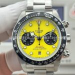 3CF Factory Tudor Black Bay Chrono M79310N-0001 41mm Full Steel Yellow Dial