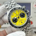3CF Factory Tudor Black Bay Chrono M79310N-0001 41mm Full Steel Yellow Dial Jubilee