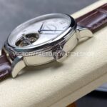 A. Lange & Söhne Tourbillon 1815 730.025F 42mm Steel Leather Strap Arabic Numerals Silver Dial (1) A. Lange & Söhne Tourbillon 1815 730.025F 42mm Steel Leather Strap Arabic Numerals Silver Dial
