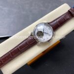 A. Lange & Söhne Tourbillon 1815 730.025F 42mm Steel Leather Strap Arabic Numerals Silver Dial (6) A. Lange & Söhne Tourbillon 1815 730.025F 42mm Steel Leather Strap Arabic Numerals Silver Dial