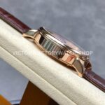 A. Lange & Söhne Tourbillon 1815 730.032 42mm Rose Gold Leather Strap Arabic Numerals Silver Dial (2) A. Lange & Söhne Tourbillon 1815 730.032 42mm Rose Gold Leather Strap Arabic Numerals Silver Dial