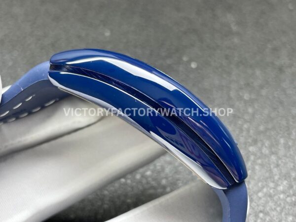 ABF Factory Franck Muller Vanguard V45 44mm Blue Ceramic Textile Strap White Arabic Numerals Blue Dial