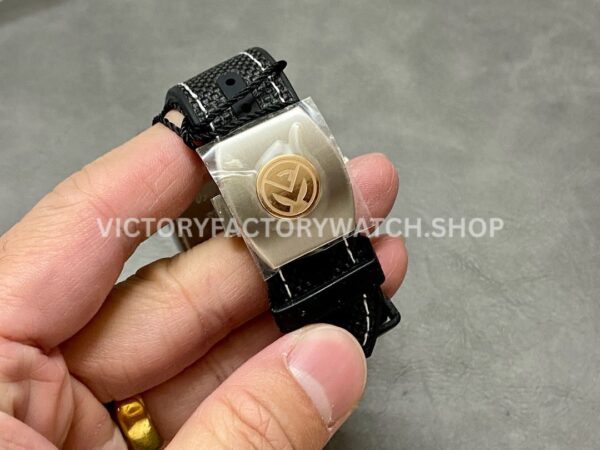 ABF Factory Franck Muller Vanguard V45 Chronograph 44mm Steel Rubber Strap Black Dial (1) ABF Factory Franck Muller Vanguard V45 Chronograph 44mm Steel Rubber Strap Black Dial