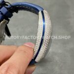 ABF Factory Franck Muller Vanguard V45 Dragon King Limited Edition 44mm Diamond Rubber Strap Bl ( (5) ABF Factory Franck Muller Vanguard V45 Dragon King Limited Edition 44mm Diamond Rubber Strap Blue Dial