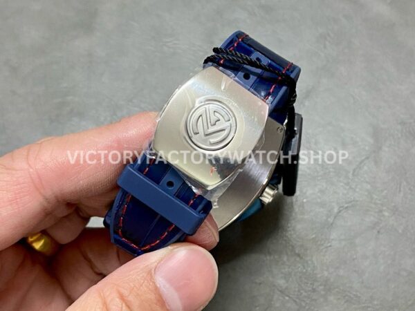 ABF Factory Franck Muller Vanguard V45 SC DT AC BL 44mm Steel Rubber Strap Blue Dial