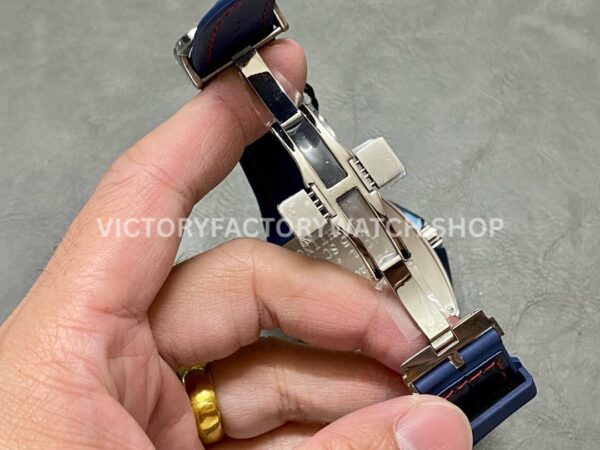 ABF Factory Franck Muller Vanguard V45 SC DT AC BL 44mm Steel Rubber Strap Blue Dial