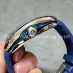 ABF Factory Franck Muller Vanguard V45 SC DT AC BL 44mm Steel Rubber Strap Blue Dial