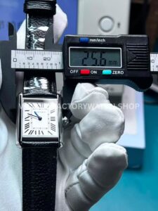 AF Factory Cartier Tank Must WSTA0041 measured width 25.6mm