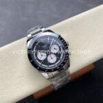 AF Factory Longines Conquest Chronograph L3.835.4.52.6 42mm Full Steel Strap White Eyes Black Dial (2) AF Factory Longines Conquest Chronograph L3.835.4.52.6 42mm Full Steel Strap White Eyes Black Dial