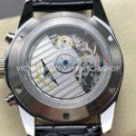 AF Factory Longines Conquest Chronograph L3.835.4.98.6 42mm Steel Leather Strap Blue Eyes White Dial