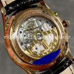 APS Factory Jaeger-LeCoultre Master Ultra Thin Moon Q1362503 39mm Rose Gold Diamond Bezel White Dial