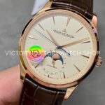 APS Factory Jaeger-LeCoultre Master Ultra Thin Moon Q1362510 39mm Rose Gold Leather Strap White (4) APS Factory Jaeger-LeCoultre Master Ultra Thin Moon Q1362510 39mm Rose Gold Leather Strap White Dial