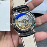 APS Factory Jaeger-LeCoultre Master Ultra Thin Q1218420 39mm Steel Leather Strap Silver Dial