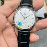 APS Factory Jaeger-LeCoultre Master Ultra Thin Q1218420 39mm Steel Leather Strap Silver Dial