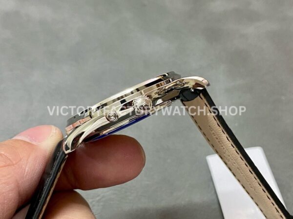 APS Factory Jaeger-LeCoultre Moon Phase Master Q1368471 39mm Steel Leather Strap Black Dial (5) APS Factory Jaeger-LeCoultre Moon Phase Master Q1368471 39mm Steel Leather Strap Black Dial