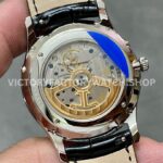 APS Factory Jaeger-LeCoultre Moon Phase Master Q1368480 39mm Steel Leather Strap Blue Dial