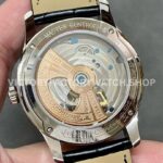 AX Factory Jaeger-LeCoultre Master Ultra Thin Tourbillion JLQ1323420 42mm Steel Leather Stra AX Factory Jaeger-LeCoultre Master Ultra Thin Tourbillion JLQ1323420 42mm Steel Leather Strap Silver Dial
