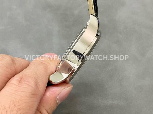 AX Factory Jaeger-LeCoultre Master Ultra Thin Tourbillion JLQ1323420 42mm Steel Leather Stra (3) AX Factory Jaeger-LeCoultre Master Ultra Thin Tourbillion JLQ1323420 42mm Steel Leather Strap Silver Dial