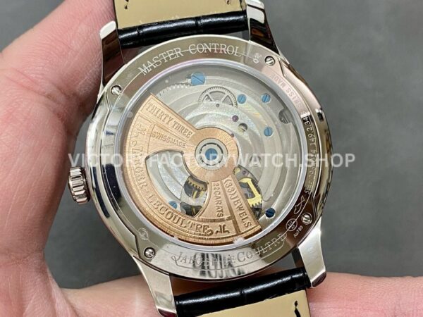 AX Factory Jaeger-LeCoultre Master Ultra Thin Tourbillion JLQ1323420 42mm Steel Leather Stra AX Factory Jaeger-LeCoultre Master Ultra Thin Tourbillion JLQ1323420 42mm Steel Leather Strap Silver Dial