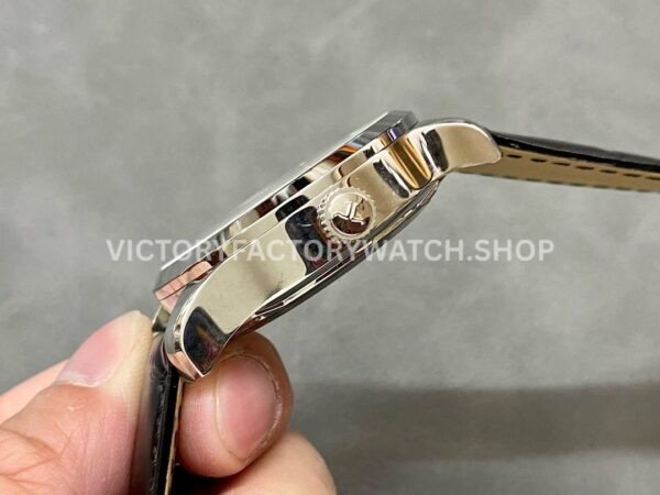 AX Factory Jaeger-LeCoultre Master Ultra Thin Tourbillion JLQ1323420 42mm Steel Leather Strap (1) AX Factory Jaeger-LeCoultre Master Ultra Thin Tourbillion JLQ1323420 42mm Steel Leather Strap Silver Dial