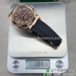 B Factory Rolex Sky-Dweller 336235-0002 42mm Rose Gold Oysterflex Brown Dial (2) B Factory Rolex Sky-Dweller 336235-0002 42mm Rose Gold Oysterflex Brown Dial