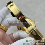 B Factory Rolex Sky-Dweller 336238-0004 42mm Yellow Gold Oysterflex Green Dial
