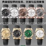 B Factory Rolex Sky-Dweller 336239-0003 42mm White Gold Oysterflex White Dial (9) B Factory Rolex Sky-Dweller 336239-0003 42mm White Gold Oysterflex White Dial