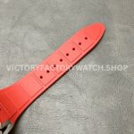 BBR Factory Roger Dubuis Excalibur Tourbillon RDDBEX0479 45mm Titanium Red Rubber Strap Blue Dial