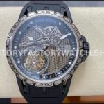 BBR Roger Dubuis Excalibur RDDBEX0815 titanium skeletonized black dial