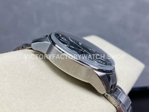 BLS Factory Jaeger-LeCoultre Polaris Date Q9068180 42mm Full Steel Strap Arabic Numerals Blue Dial