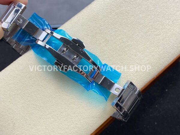 BLS Factory Jaeger-LeCoultre Polaris Date Q9068180 42mm Full Steel Strap Arabic Numerals Blue Dial