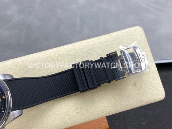BLS Factory Jaeger-LeCoultre Polaris Date Q906863J 42mm Steel Rubber Strap Arabic Numerals Gree (10) BLS Factory Jaeger-LeCoultre Polaris Date Q906863J 42mm Steel Rubber Strap Arabic Numerals Green Dial
