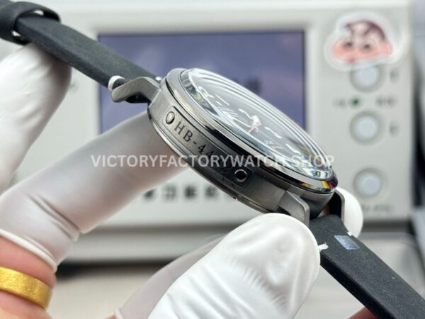 BR Factory Zenith Pilot Type 20 Extra Special 03.2434.67920.I010 45mm Steel Leather Strap Black Dial (2) BR Factory Zenith Pilot Type 20 Extra Special 03.2434.67920.I010 45mm Steel Leather Strap Black Dial