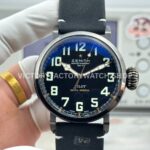 BR Factory Zenith Pilot Type 20 Extra Special 03.2434.67920.I010 45mm Steel Leather Strap Black Dial (7) BR Factory Zenith Pilot Type 20 Extra Special 03.2434.67920.I010 45mm Steel Leather Strap Black Dial