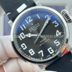 BR Factory Zenith Pilot Type 20 Extra Special 03.2434.67920.I010 45mm Steel Leather Strap Grey Dial