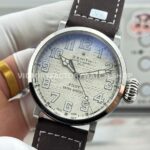 BR Factory Zenith Pilot Type 20 Extra Special 05.2430.67917.C902 45mm Steel Leather Strap Silver Dial