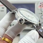 BR Factory Zenith Pilot Type 20 Extra Special 05.2430.67917.C902 45mm Steel Leather Strap Silver Dial