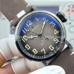 BR Factory Zenith Pilot Type 20 Extra Special 11.2430.67921.C801 45mm Steel Leather Strap Grey Dial