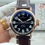 BR Factory Zenith Pilot Type 20 Extra Special 29.2430.67921.C753 45mm Bronze Leather Strap Black Dial (7) BR Factory Zenith Pilot Type 20 Extra Special 29.2430.67921.C753 45mm Bronze Leather Strap Black Dial