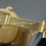 CBD Factory Counterweight Rolex Day-Date 228238-0002 40mm Full Yellow Gold Roman Numerals Silver Dial