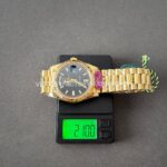 CBD Factory Counterweight Rolex Day-Date 228238-0004 40mm Full Yellow Gold Black Baguette Dial (9) CBD Factory Counterweight Rolex Day-Date 228238-0004 40mm Full Yellow Gold Black Baguette Dial