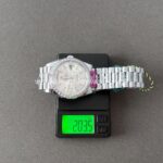 CBD Factory Counterweight Rolex Day-Date 228396TBR-0011 40mm Full Platinum Diamond Bezel Silver Baguette Dial (3) CBD Factory Counterweight Rolex Day-Date 228396TBR-0011 40mm Full Platinum Diamond Bezel Silver Baguette Dial