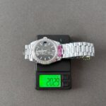 CBD Factory Counterweight Rolex Day-Date 228396TBR-0024 40mm Full Platinum Diamond Bezel Black Dial (9) CBD Factory Counterweight Rolex Day-Date 228396TBR-0024 40mm Full Platinum Diamond Bezel Black Dial