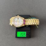 CBD Factory Counterweight Rolex Day-Date 228398TBR-0043 40mm Full Yellow Gold Diamond Bezel Mother of pearl Dial