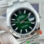 ER Factory Rolex Datejust 126334-0033 41mm Steel White Rolesor Green Ombré Dial (10) ER Factory Rolex Datejust 126334-0033 41mm Steel White Rolesor Green Ombré Dial