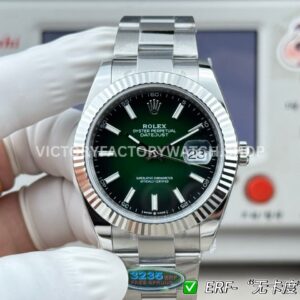 ER Factory Rolex Datejust 126334-0033 41mm Steel White Rolesor Green Ombré Dial (2) ER Factory Rolex Datejust 126334-0033 41mm Steel White Rolesor Green Ombré Dial