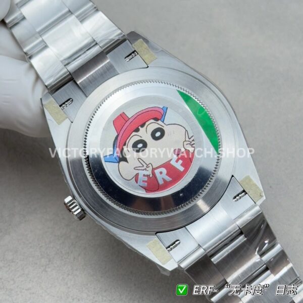 ER Factory Rolex Datejust 126334-0033 41mm Steel White Rolesor Green Ombré Dial (9) ER Factory Rolex Datejust 126334-0033 41mm Steel White Rolesor Green Ombré Dial