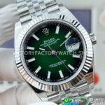 ER Factory Rolex Datejust 126334-0034 41mm Steel White Rolesor Green Ombré Dial Jubilee (3) ER Factory Rolex Datejust 126334-0034 41mm Steel White Rolesor Green Ombré Dial Jubilee
